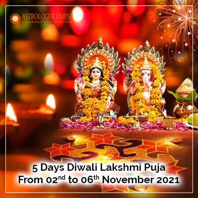 5 Day Diwali Lakshmi Puja